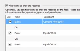 Event Log Wizard - Filter