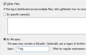 Handles logs spread over multiple files