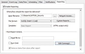 Report Options